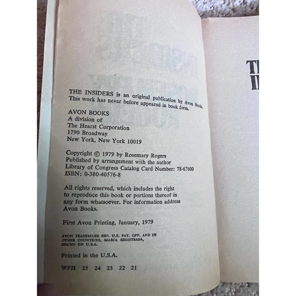 The Insiders, The Crowd Pleasers by Rosemary Rogers - Picture 6 of 9